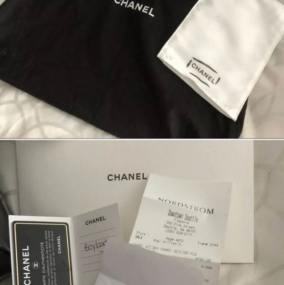SCAMMER Allert - Chanel Boy Bag Black Caviar - Picture 1 of 6